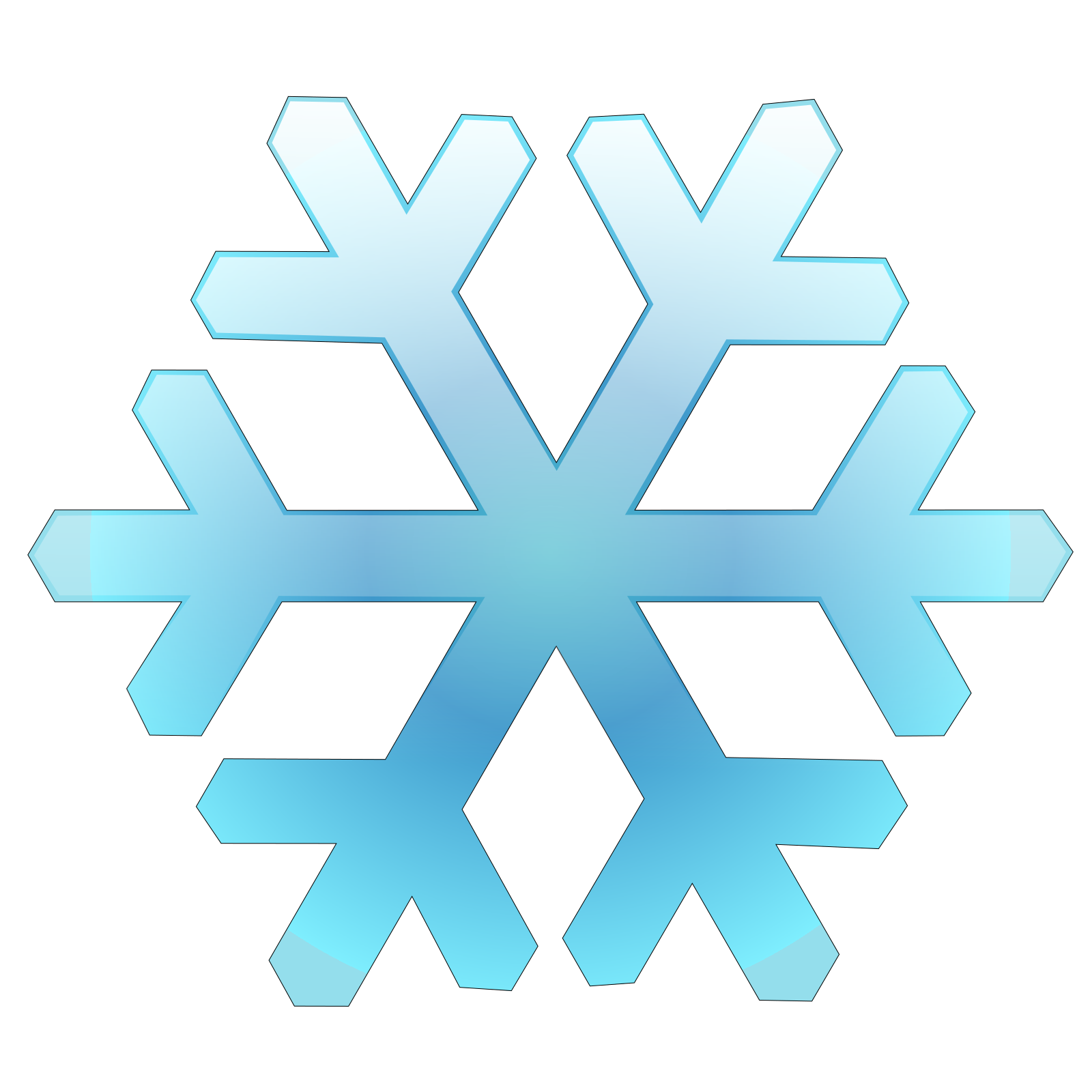 Clipart Snowflake-Transparent-Image